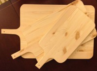 Stunning Set of Three Style Wooden Platters